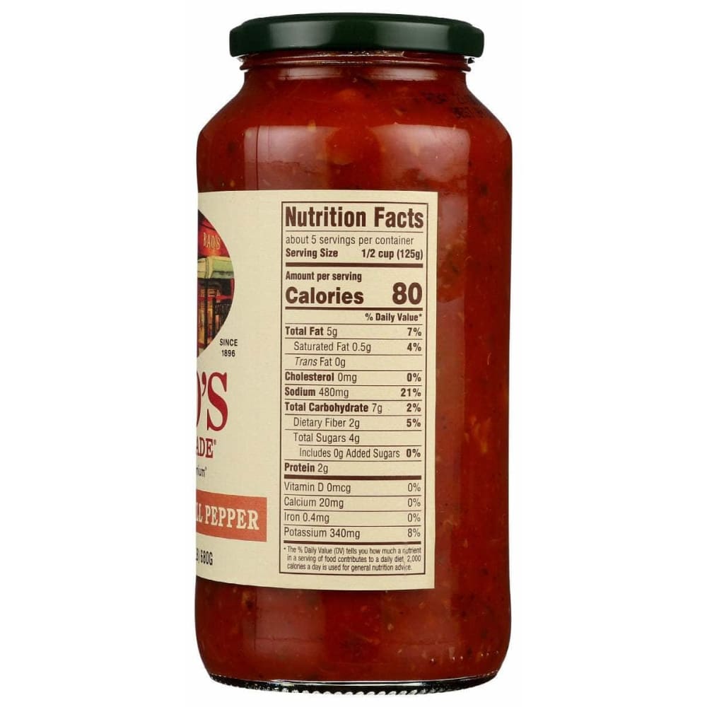 RAOS Grocery > Pantry > Pasta and Sauces RAOS: Mushroom & Bell Pepper Sauce, 24 oz