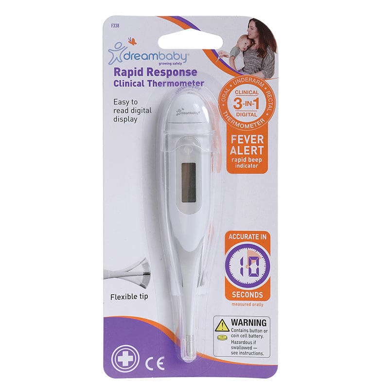 Rapid Clinical Digital Thermometer (Pack of 6) - Gear - Dream Baby (tee Zed)