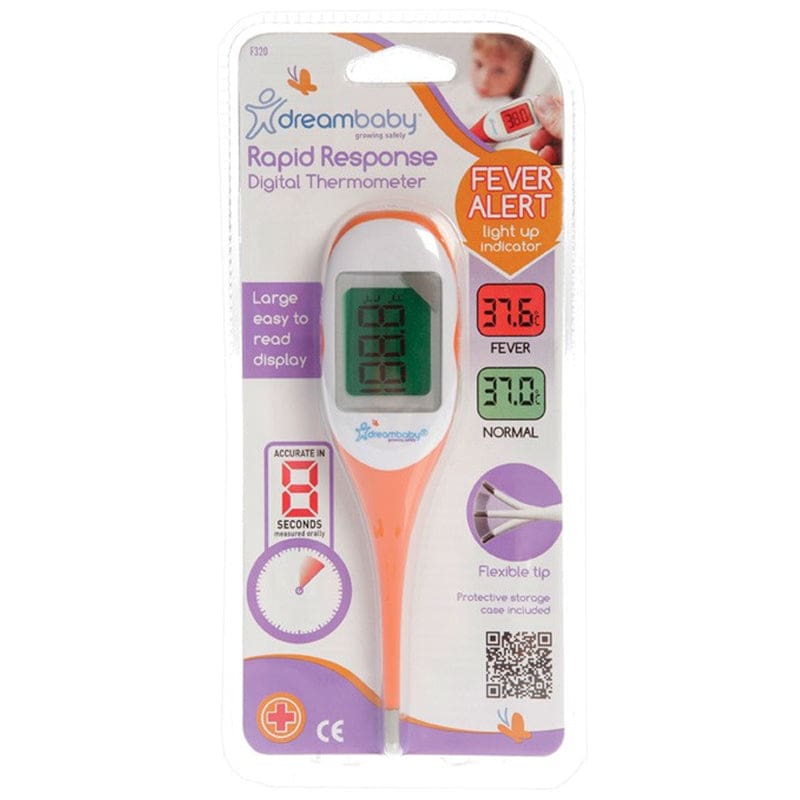 Rapid Response Digital Thermometer (Pack of 2) - Gear - Dream Baby (tee Zed)