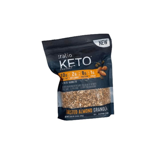 Ratio Ratio Keto Friendly Roasted Almond Granola, 20 oz.