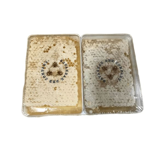 Raw Acacia Honeycomb by Savannah Bee Company - 2 x12.3 Ounce - ShelHealth.Com
