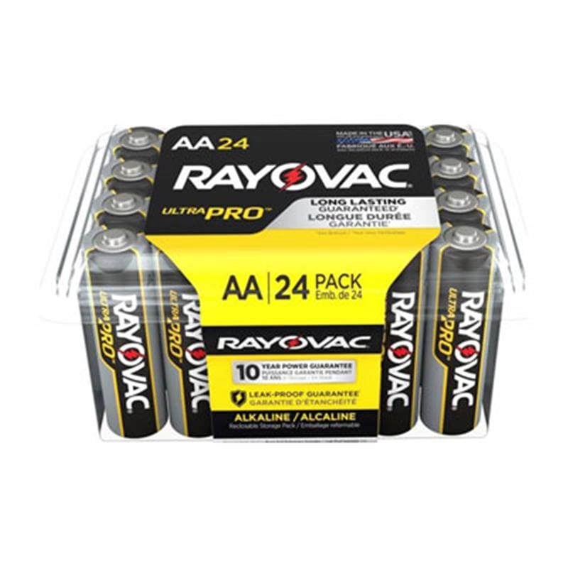 Rayovac Battery Aa Rayovac Alkaline Box of 24 - Item Detail - Rayovac