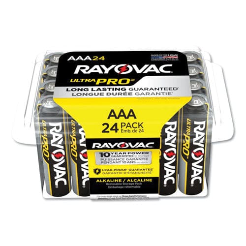Rayovac Ultra Pro Alkaline Aaa Batteries 24/pack - Technology - Rayovac®