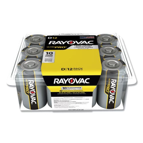 Rayovac Ultra Pro Alkaline D Batteries 12/pack - Technology - Rayovac®