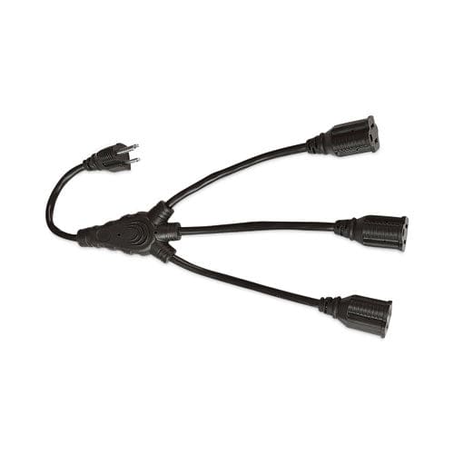 RCA Three-outlet Cord Splitter 18 13 A Black - Technology - RCA®