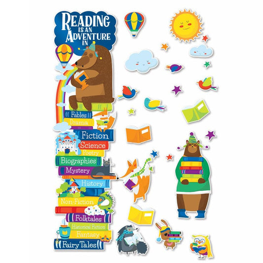 Reading All In One Door Decor Kit (Pack of 6) - Language Arts - Eureka