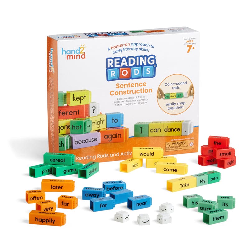 Reading Rods Sentence Construct St (New Item With Future Availability Date) - Spelling Skills - Learning Resources