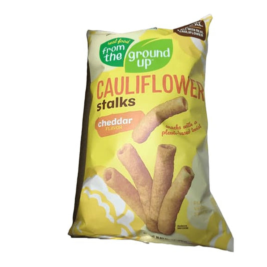 Real Food From The Ground Up Cauliflower Cheddar Stalks, 10 oz. - ShelHealth.Com
