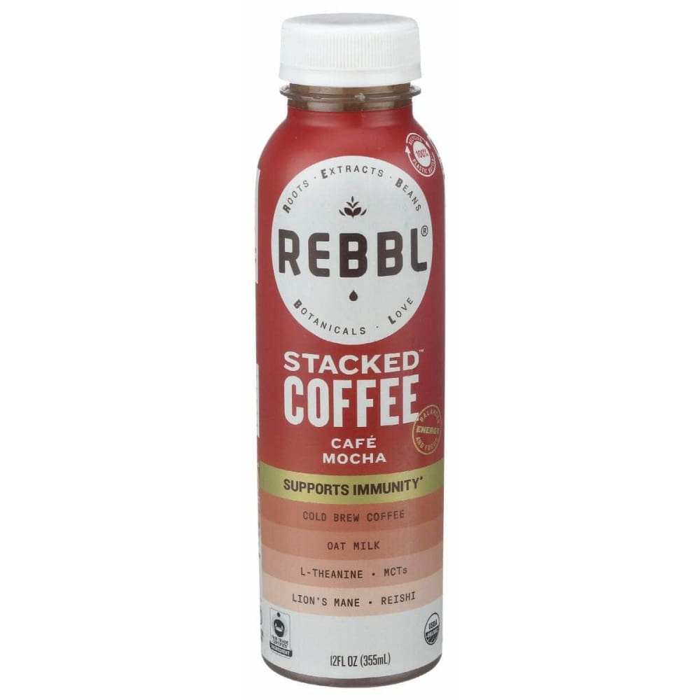 REBBL Grocery > Refrigerated REBBL: Stacked Coffee Cafe Mocha, 12 fo