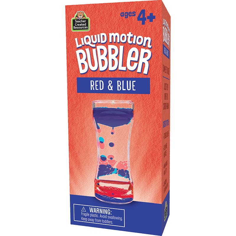 Red & Blue Liquid Motion Bubbler (Pack of 10) - Novelty - Teacher Created Resources
