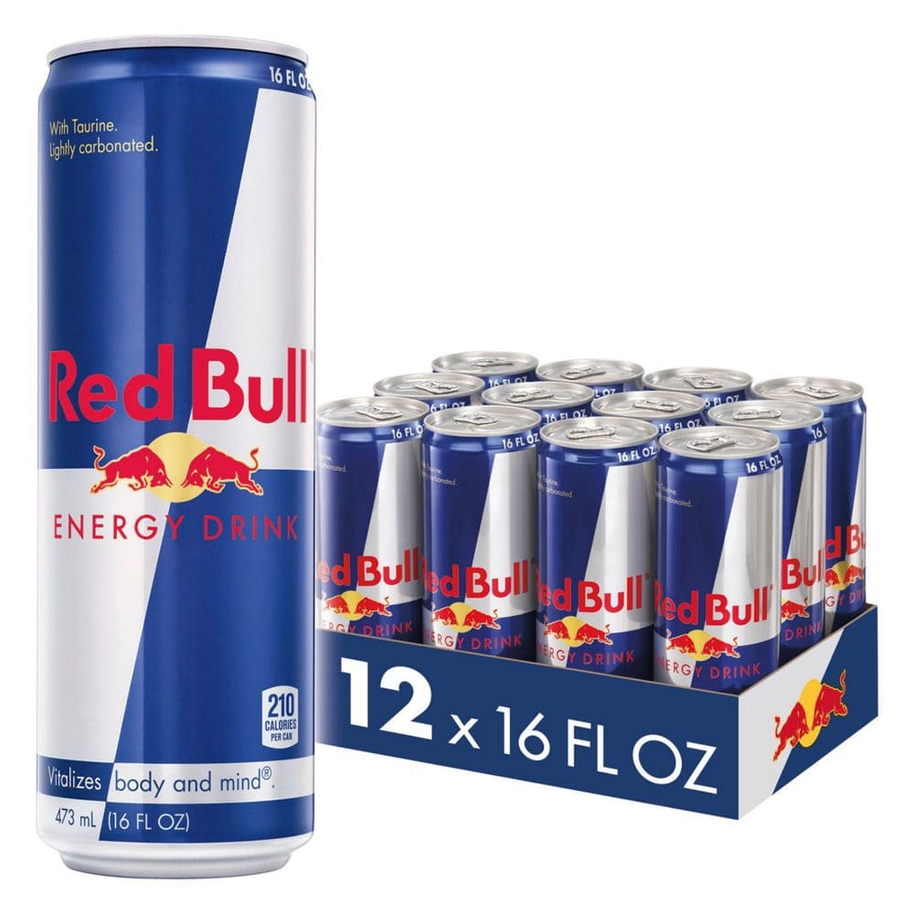 Red Bull Energy (16 fl. oz. 12 pk.) - Energy Drinks - Red Bull