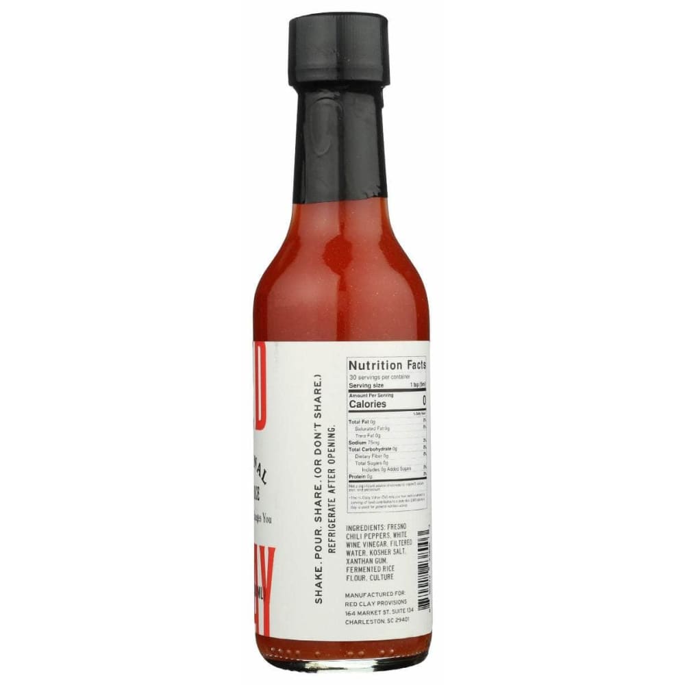 RED CLAY Grocery > Pantry > Condiments RED CLAY Original Hot Sauce, 5 oz