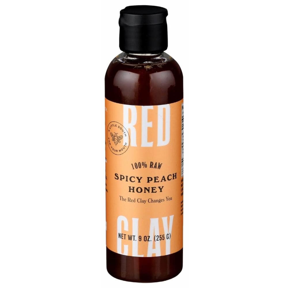 RED CLAY Grocery > Pantry > Condiments RED CLAY Spicy Peach Honey, 9 oz