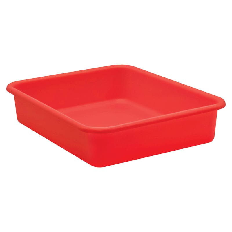 Red Large Plastic Letter Tray (Pack of 8) - Storage Containers - Teacher Created Resources