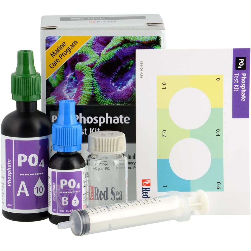 Red Sea Marine Care Program Phosphate Test Kit - Pet Supplies - Red