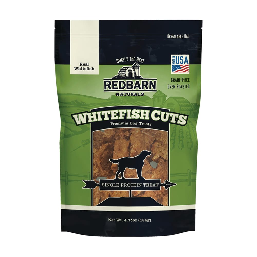 Redbarn Pet Products Whitefish Cuts Dog Treats 4.75 oz - Pet Supplies - Redbarn
