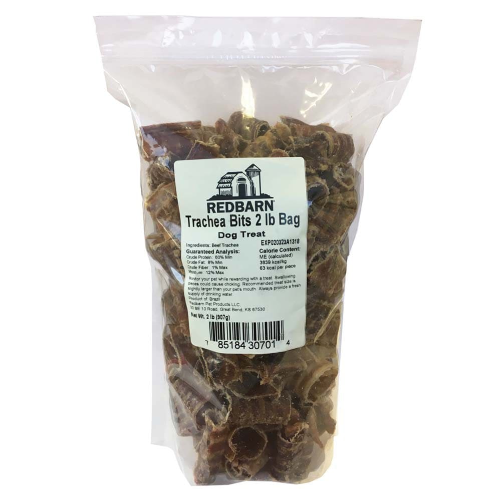 RedBarn Trachea Bits 2lb Bag - Pet Supplies - RedBarn