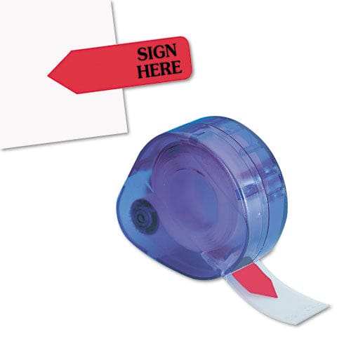 Redi-Tag Arrow Message Page Flag Refills sign Here Red 120 Flags/roll 6 Rolls - Office - Redi-Tag®