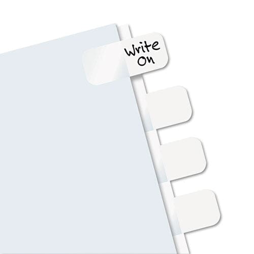 Redi-Tag Legal Index Tabs Customizable: Handwrite Only 1/5-cut White 1 Wide 416/pack - Office - Redi-Tag®