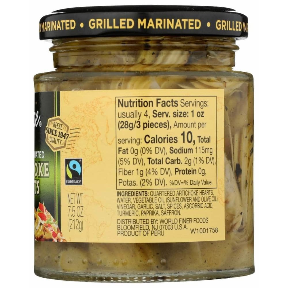 REESE Reese Grilled Marinated Artichoke Hearts, 7.5 Oz