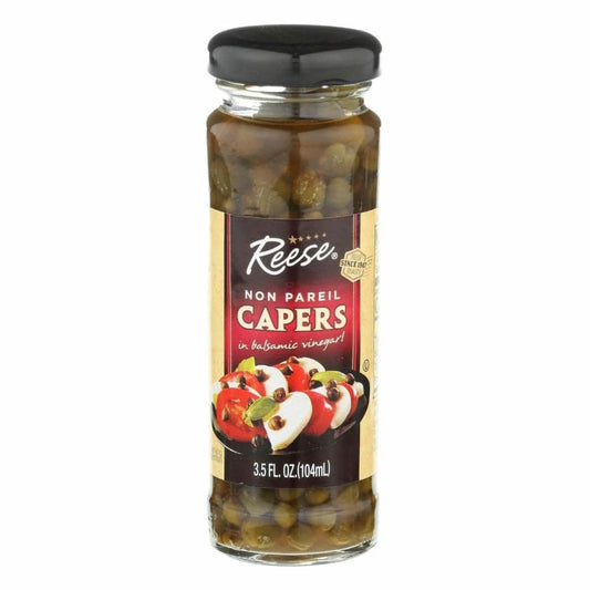 REESE Reese Non Pareil Capers With Balsamic, 3.5 Oz