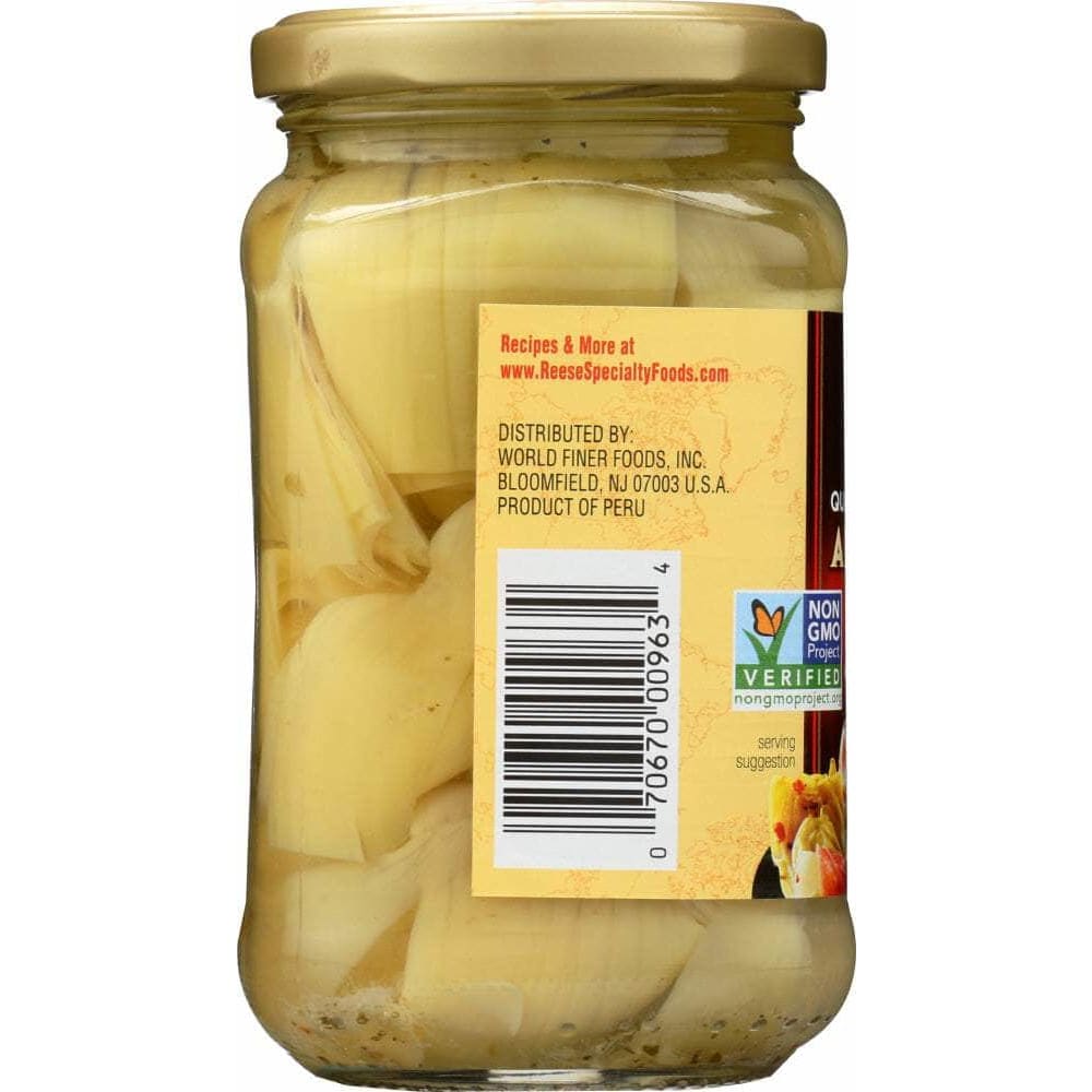 Reese Reese Quartered Marinated Artichoke Hearts, 12 Oz
