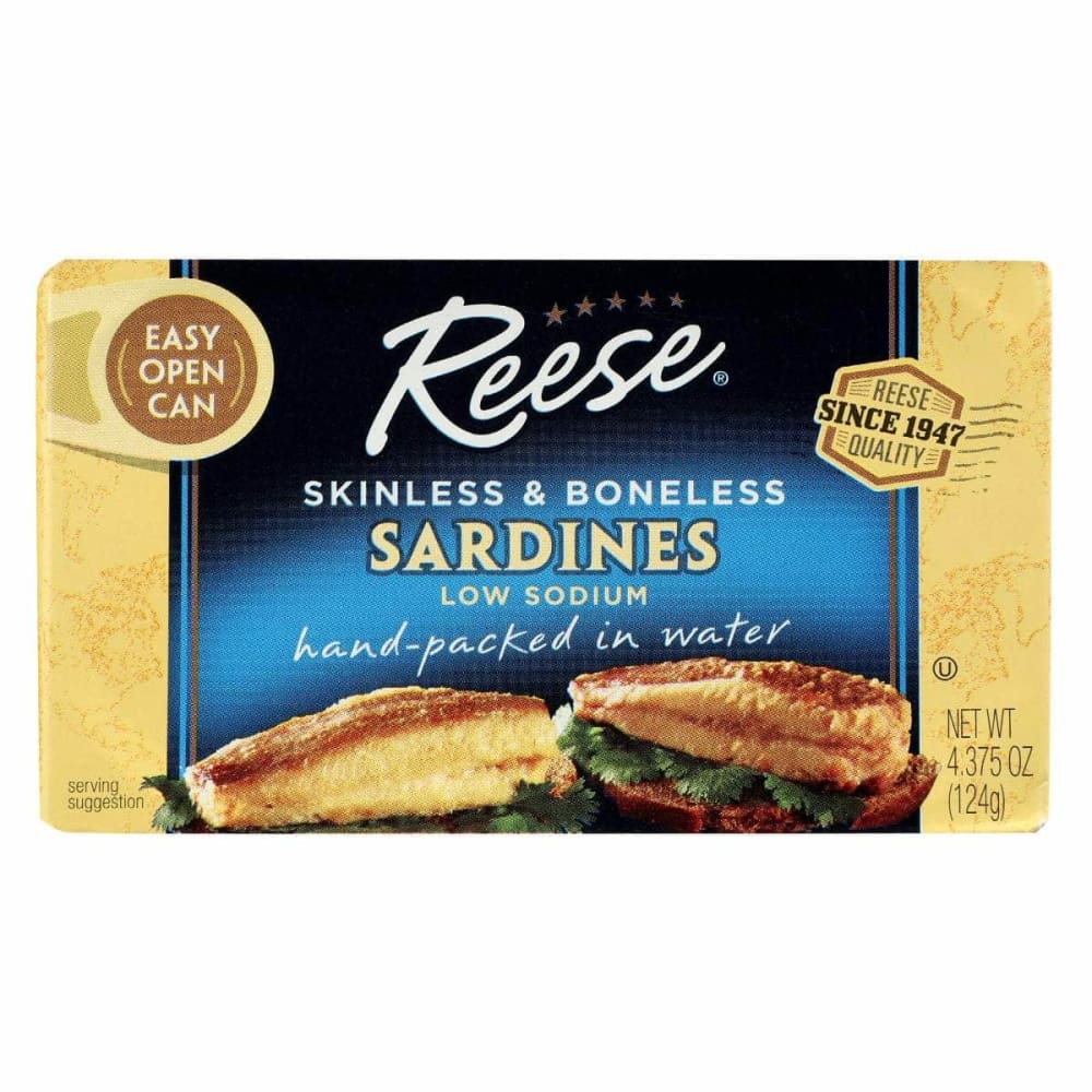 REESE REESE Sardine Sknls Bnls Wtr, 4.375 oz