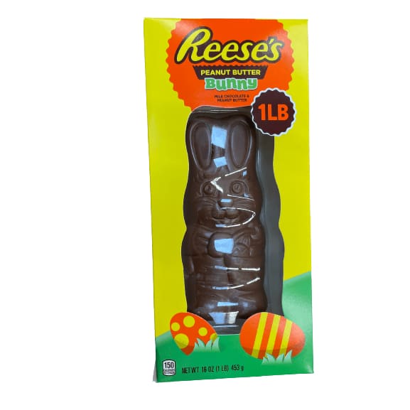 REESE'S REESE'S Milk Chocolate Peanut Butter Bunny Candy, Easter, 16 oz, Gift Box