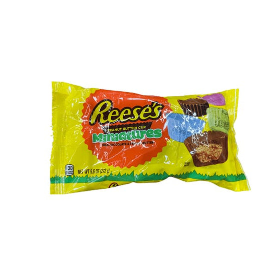 REESE'S REESE'S Miniatures Milk Chocolate Peanut Butter Cups Candy, Easter, 9.6 oz.