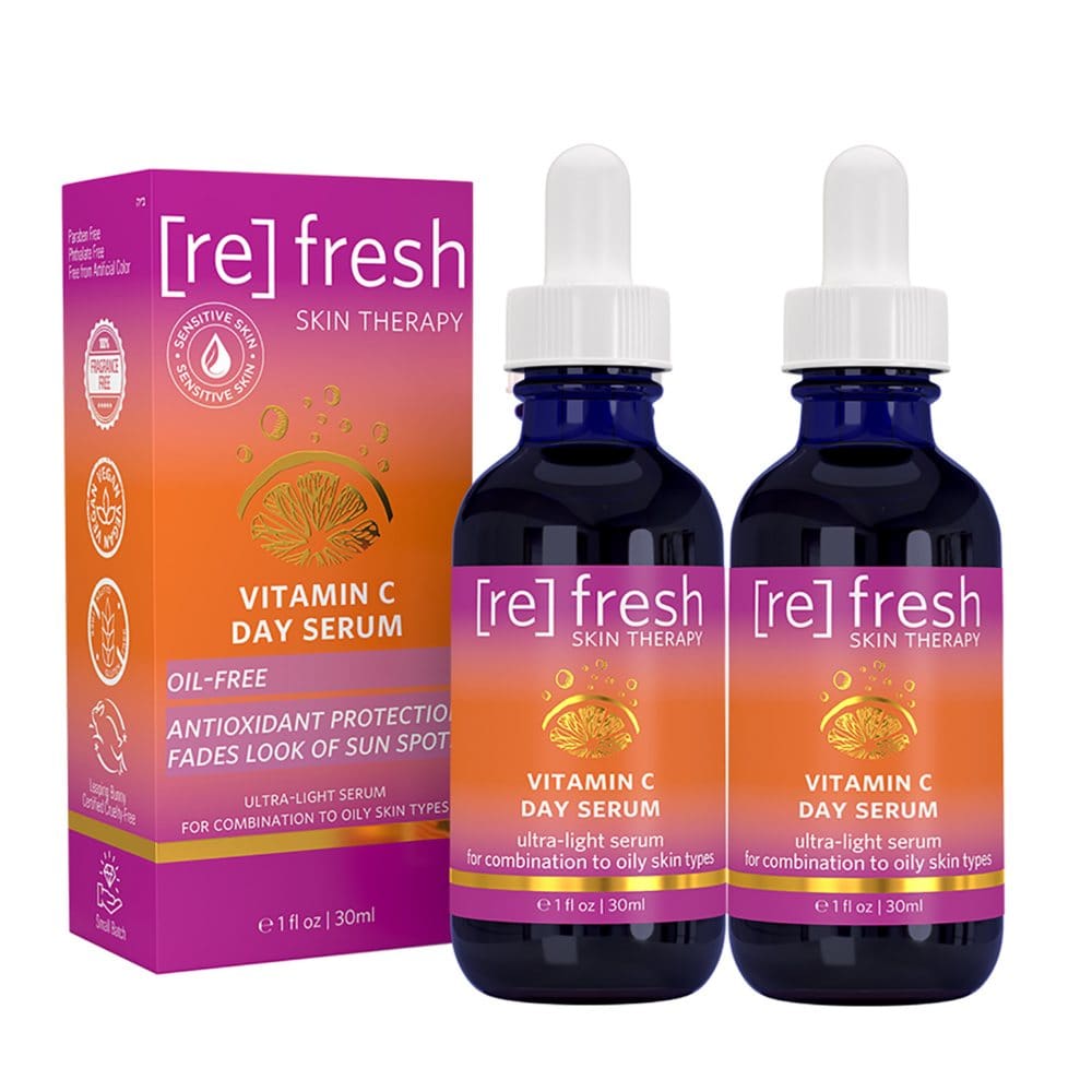 Refresh Skin Vitamin C Day Serum Twin Pack (1 fl. oz. 2 pk.) - Skin Care - Refresh Skin