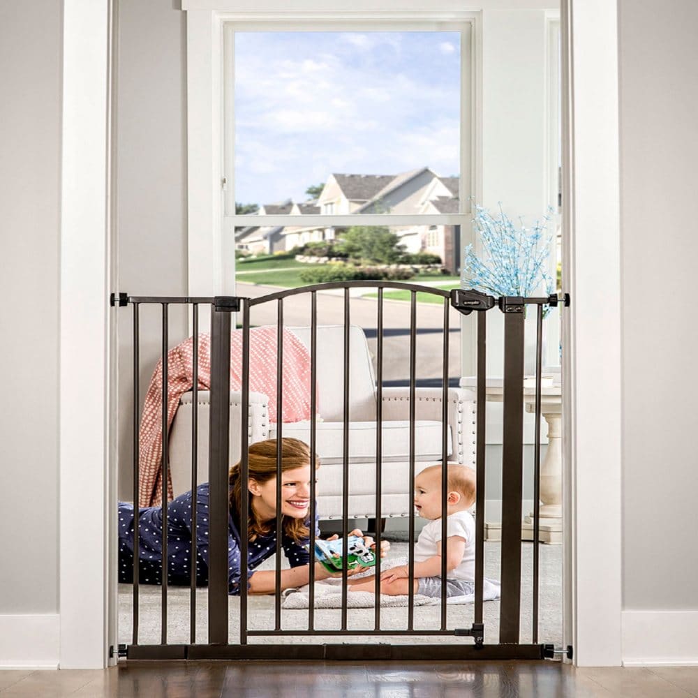 Regalo Extra Tall Arched Décor Safety Gate Adjustable 29-35 - Baby Gates & Safety - Regalo