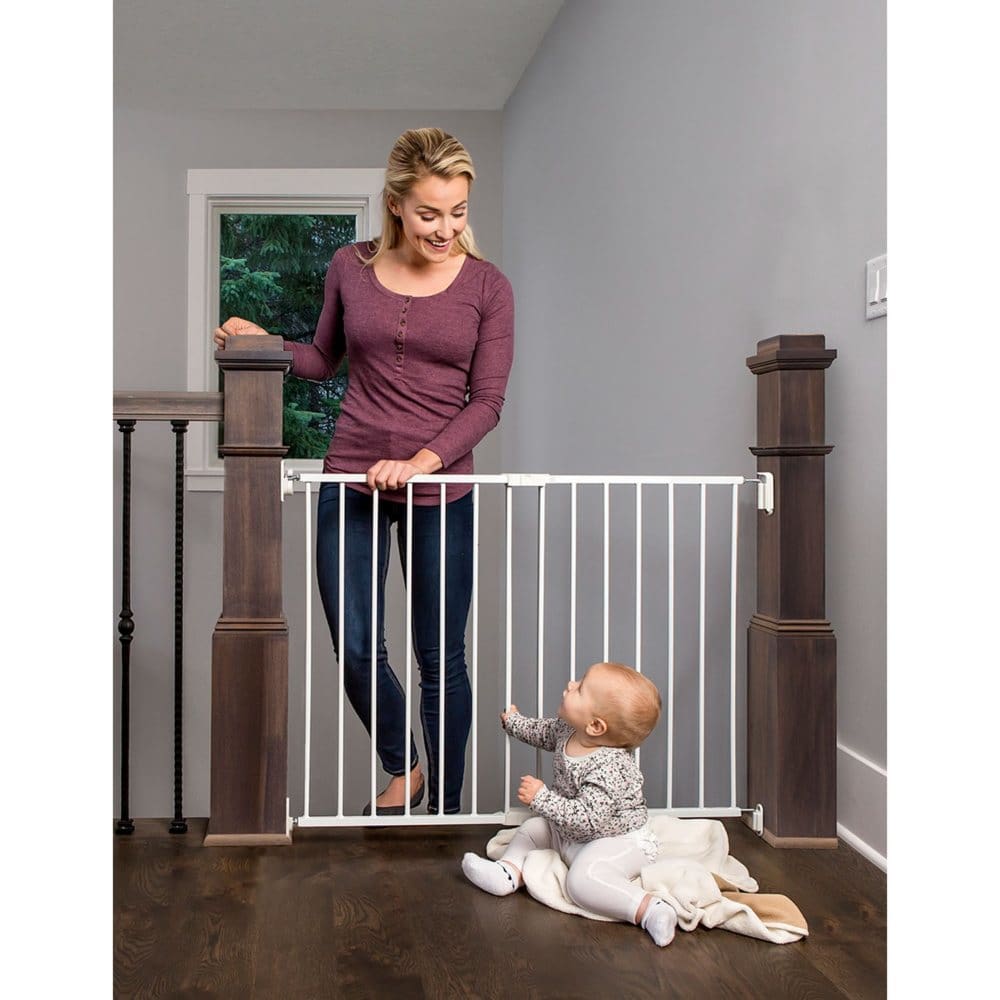 Regalo Top of Stair Baby Gate White (28.75 Tall) - Baby Gates & Safety - Regalo
