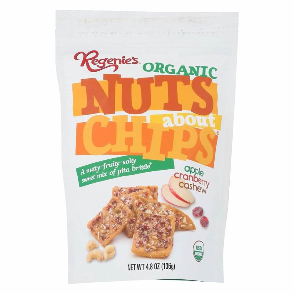 REGENIES Regenies Nuts About Chips Apple Cranberry Cashew, 4.8 Oz