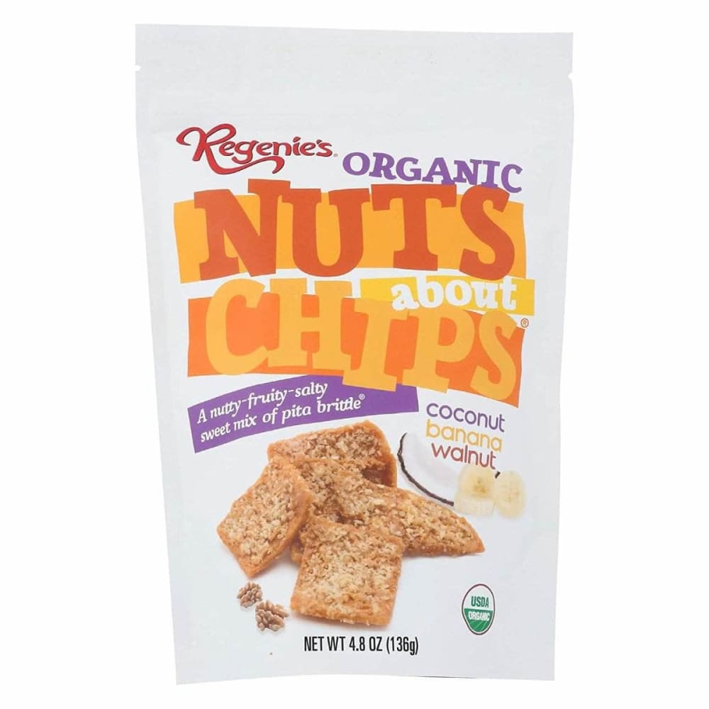 REGENIES Regenies Nuts About Chips Coconut Banana Walnut, 4.8 Oz