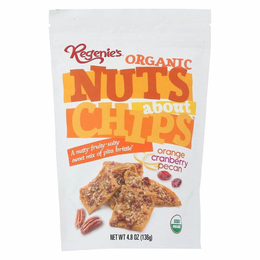 REGENIES Regenies Nuts About Chips Orange Cranberry Pecan, 4.8 Oz