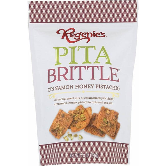 REGENIES Regenies Pita Brittle Cinnamon Honey Pistachio, 4.8 Oz