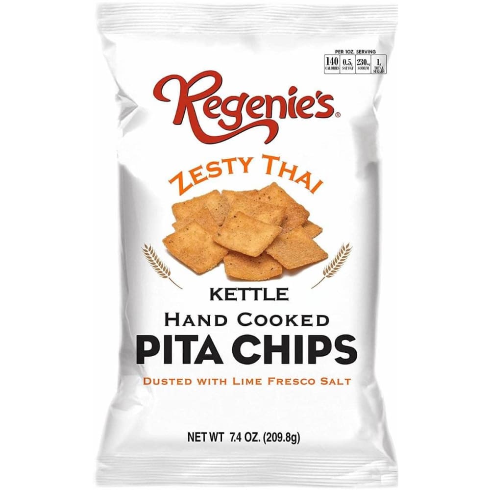REGENIES Regenies Zesty Thai Pita Chips, 7.4 Oz