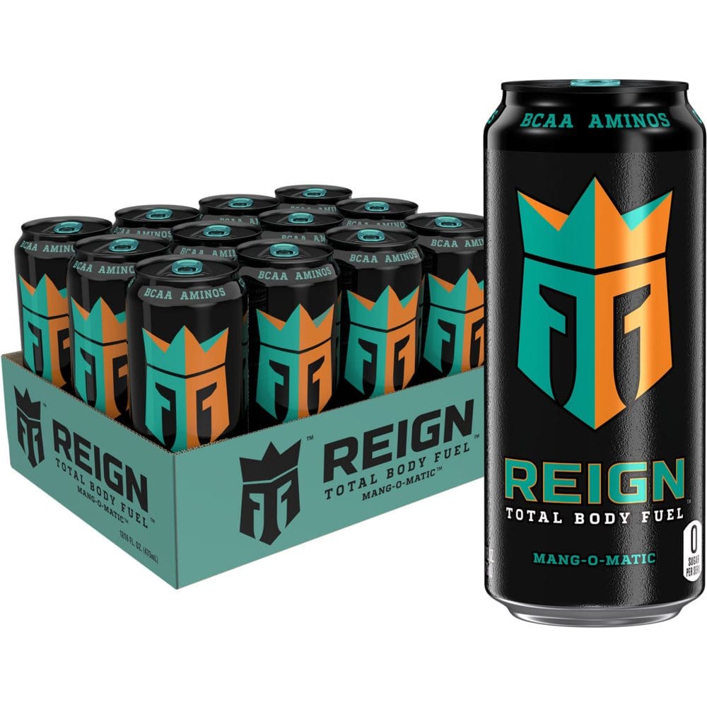 Reign Mang-O-Matic (16 oz. 12 pk.) - Energy Drinks - Reign Mang-O-Matic