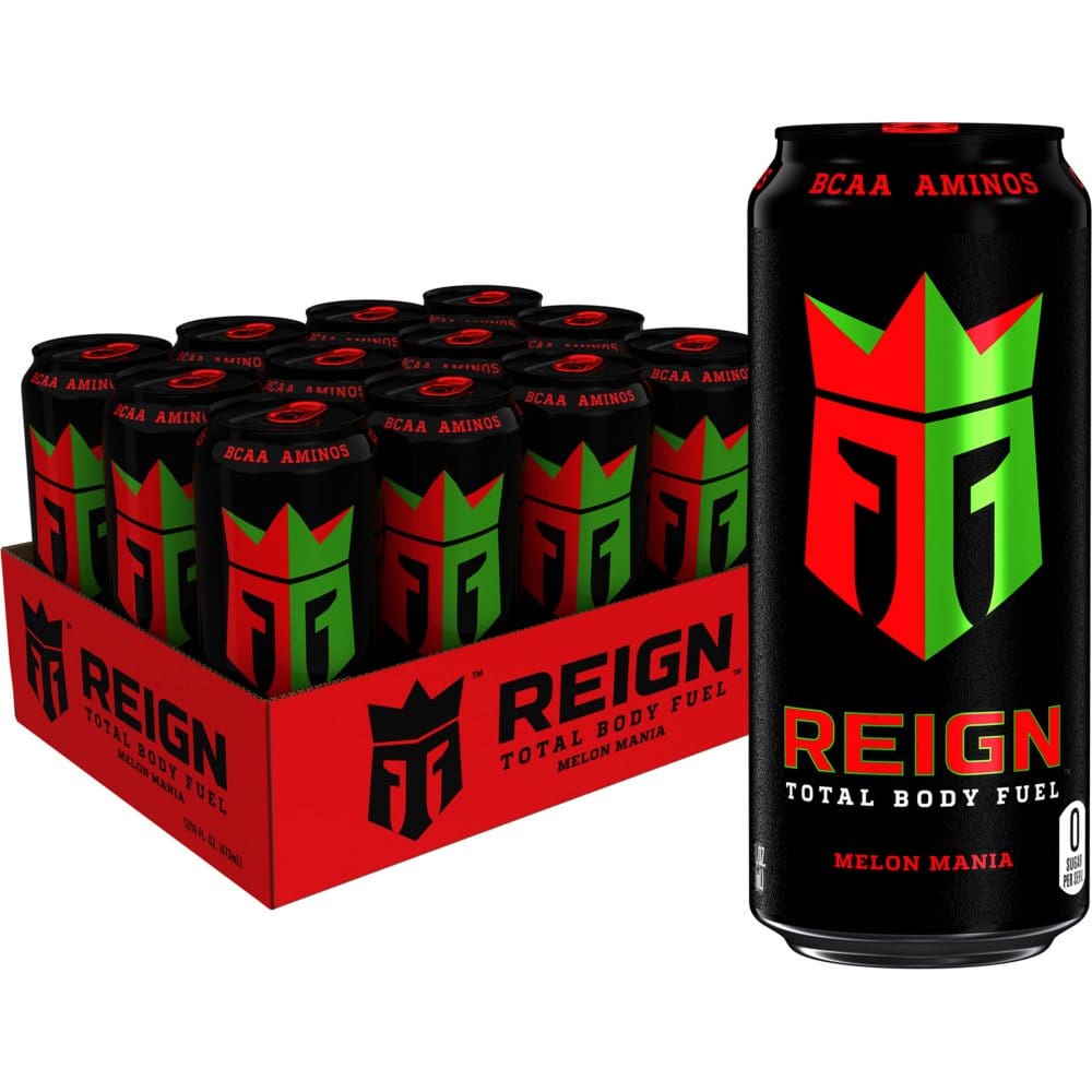 Reign Melon Mania (16 oz. 12 pk.) - Energy Drinks - Reign Melon