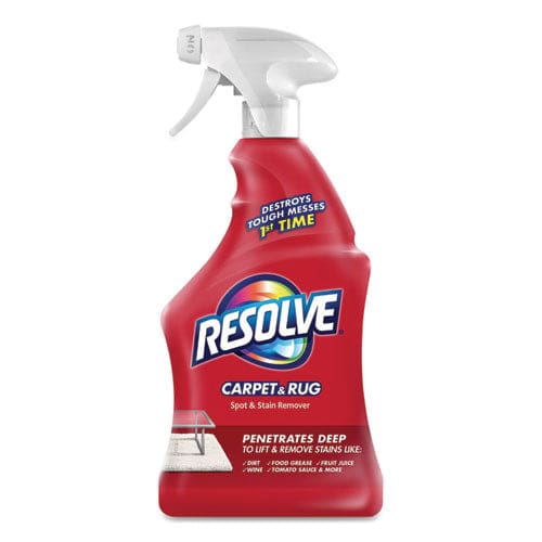 RESOLVE Triple Oxi Advanced Trigger Carpet Cleaner 22 Oz Spray Bottle - Janitorial & Sanitation - RESOLVE®