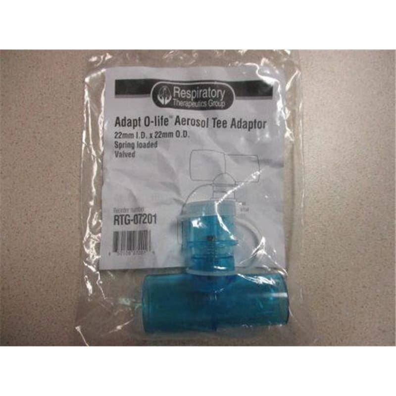 Respiratory Therapeutics Group Valved Aerosol Tee Adapter 22 X 22 (Pack of 6) - Item Detail - Respiratory Therapeutics Group
