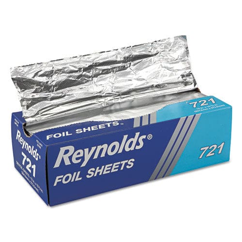 Reynolds Wrap Pop-up Interfolded Aluminum Foil Sheets 12 X 10.75 Silver 500/box - Food Service - Reynolds Wrap®