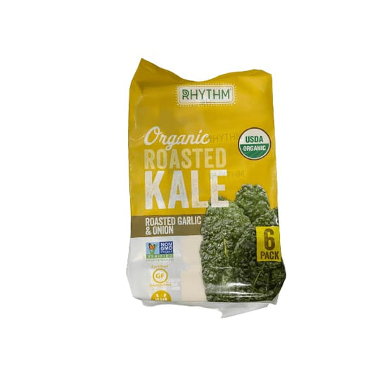 Rhythm Rhythm Organic Roasted Kale - Garlic & Onion - 0.35 oz (6 Pack)