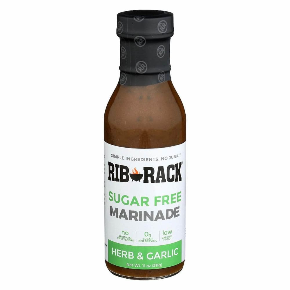 RIB RACK Rib Rack Sugar Free Herb And Garlic Marinade, 11 Oz