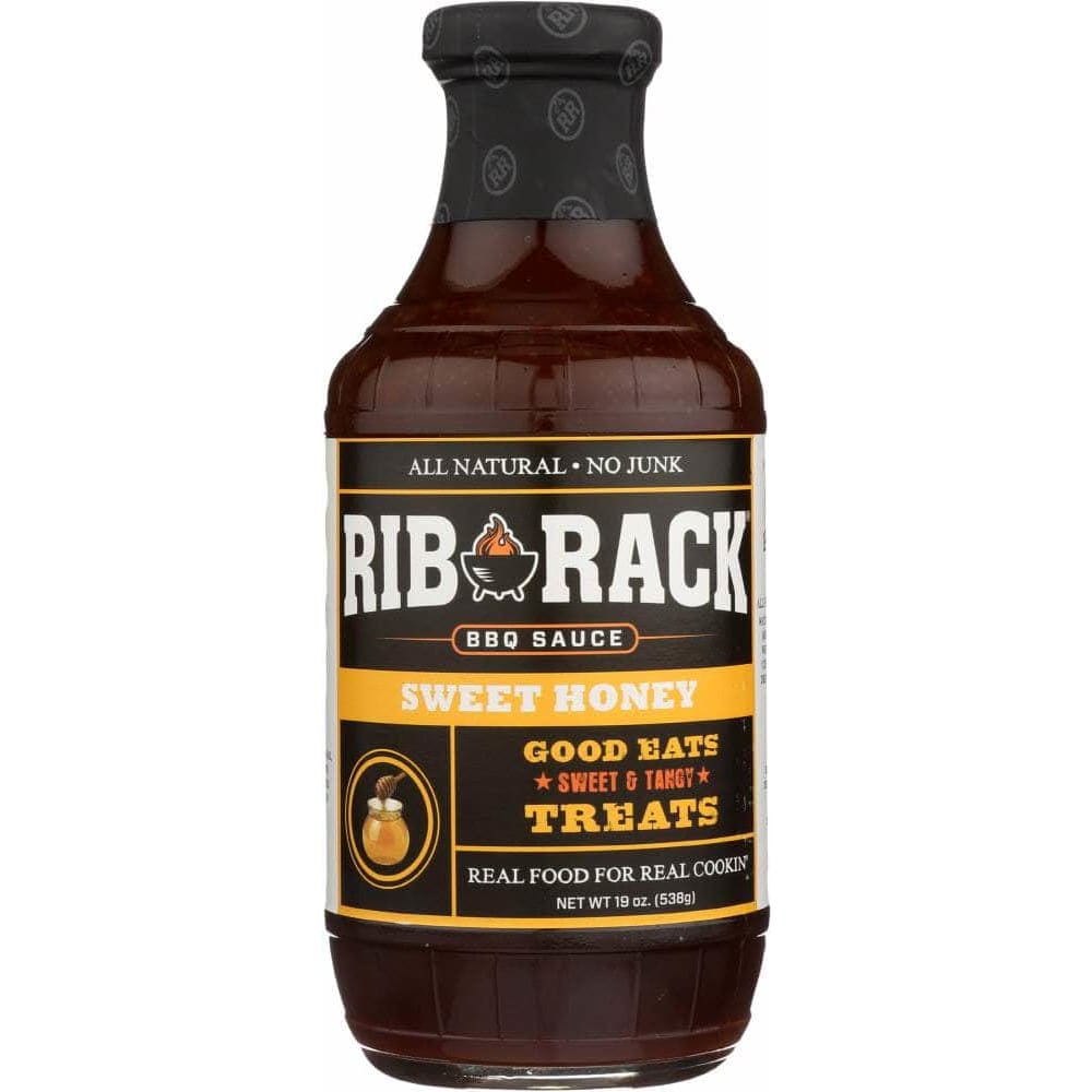 Rib Rack Rib Rack Sweet Honey BBQ Sauce, 19 oz