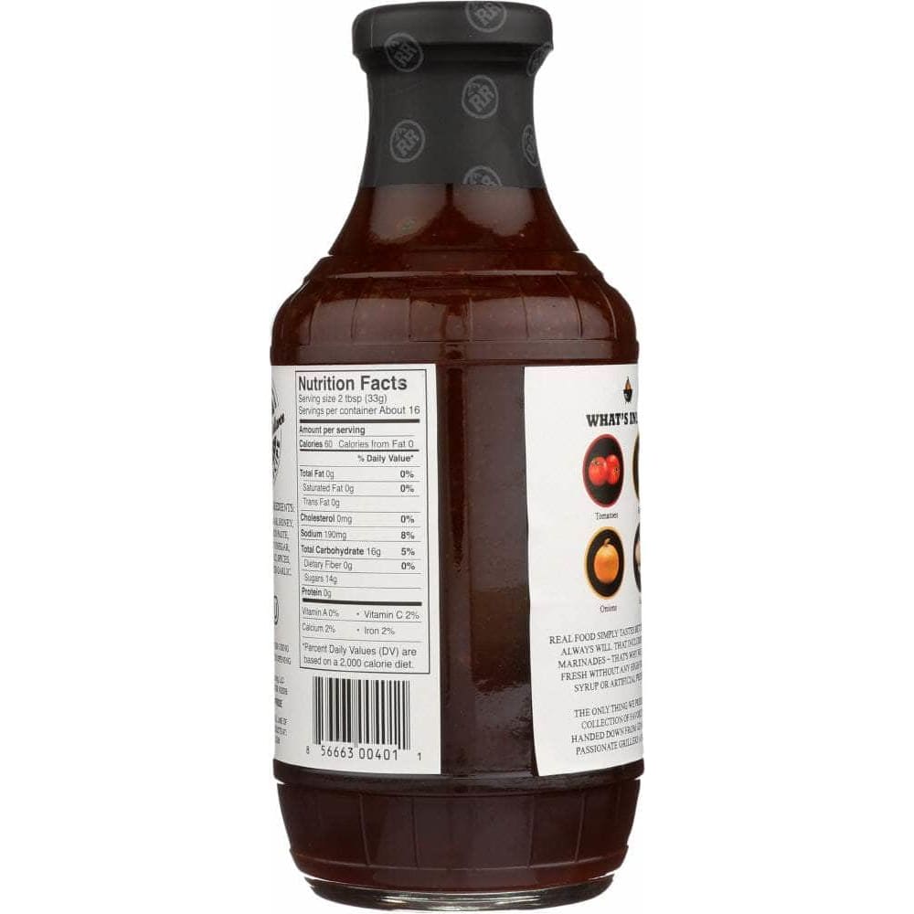 Rib Rack Rib Rack Sweet Honey BBQ Sauce, 19 oz