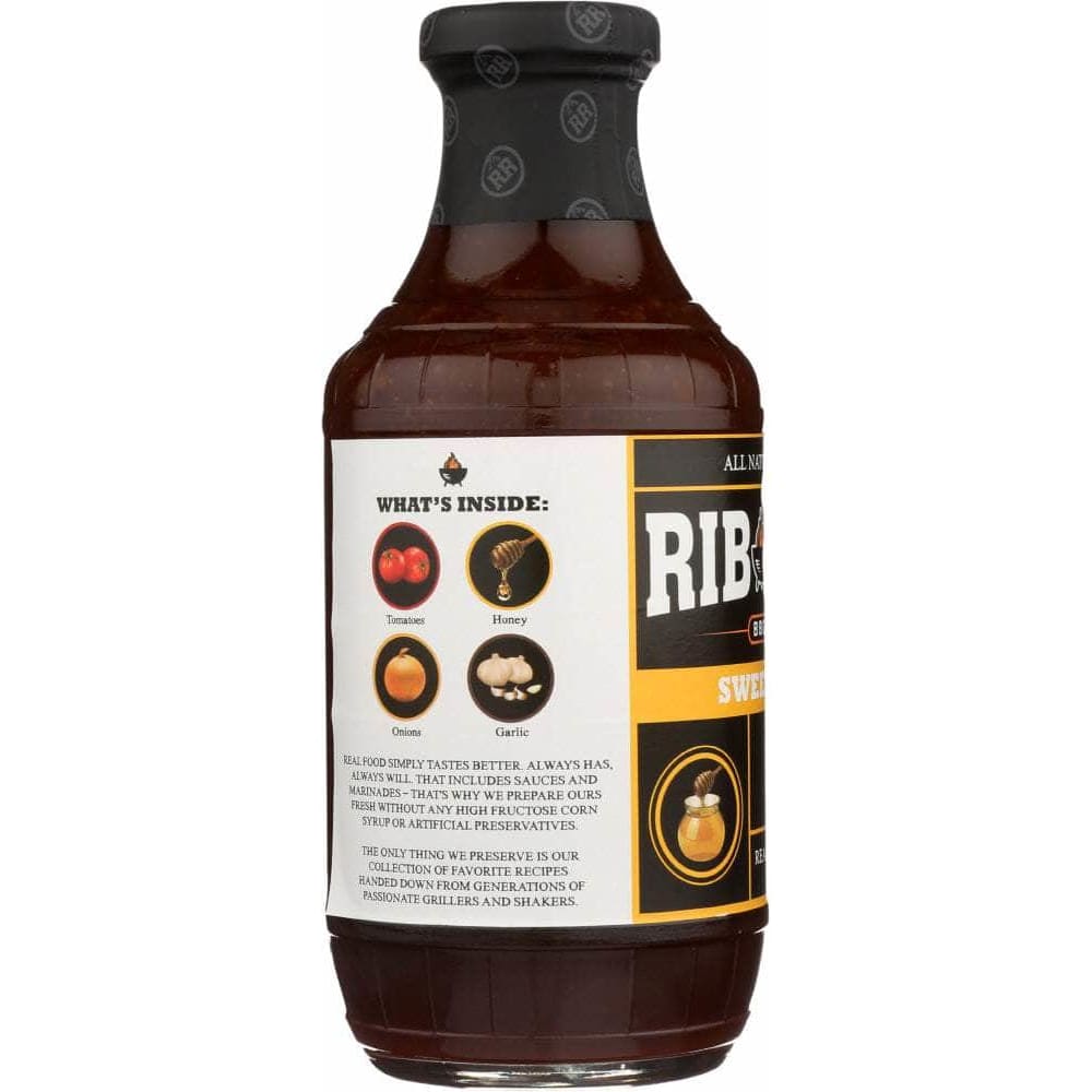 Rib Rack Rib Rack Sweet Honey BBQ Sauce, 19 oz