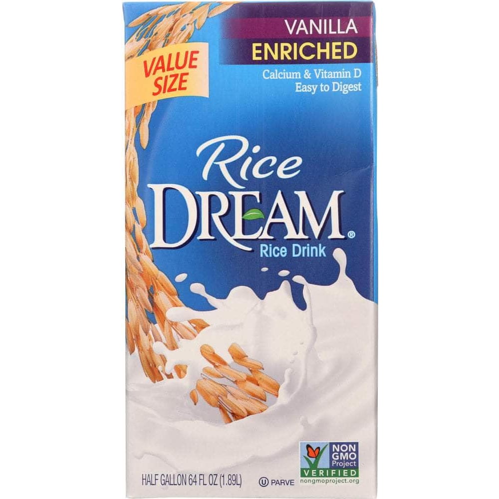 Dream Rice Dream Vanilla Enriched Rice Drink, 64 Oz