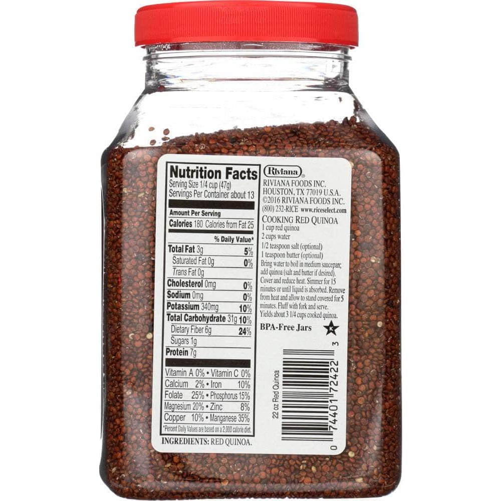 Riceselect Riceselect Red Quinoa, 22 oz