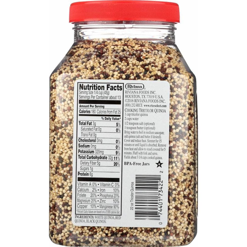 Riceselect Riceselect Tri Color Quinoa, 22 oz